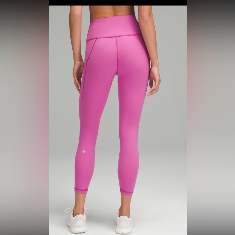 lululemon athletica Pow pink High-Rise 7/8 Leggings